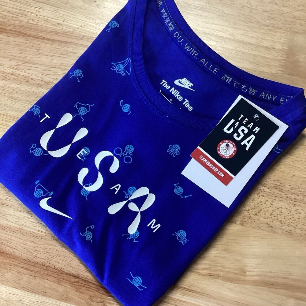 NWT Ladies Nike USA Olympic Team Patriotic‎ Tank Large